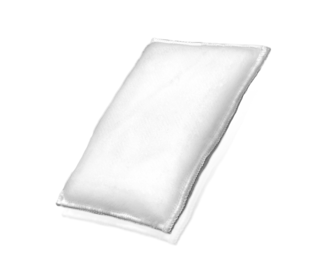 Double Scrub Pad mit zwei weißen Scrub-Reinigungsseiten