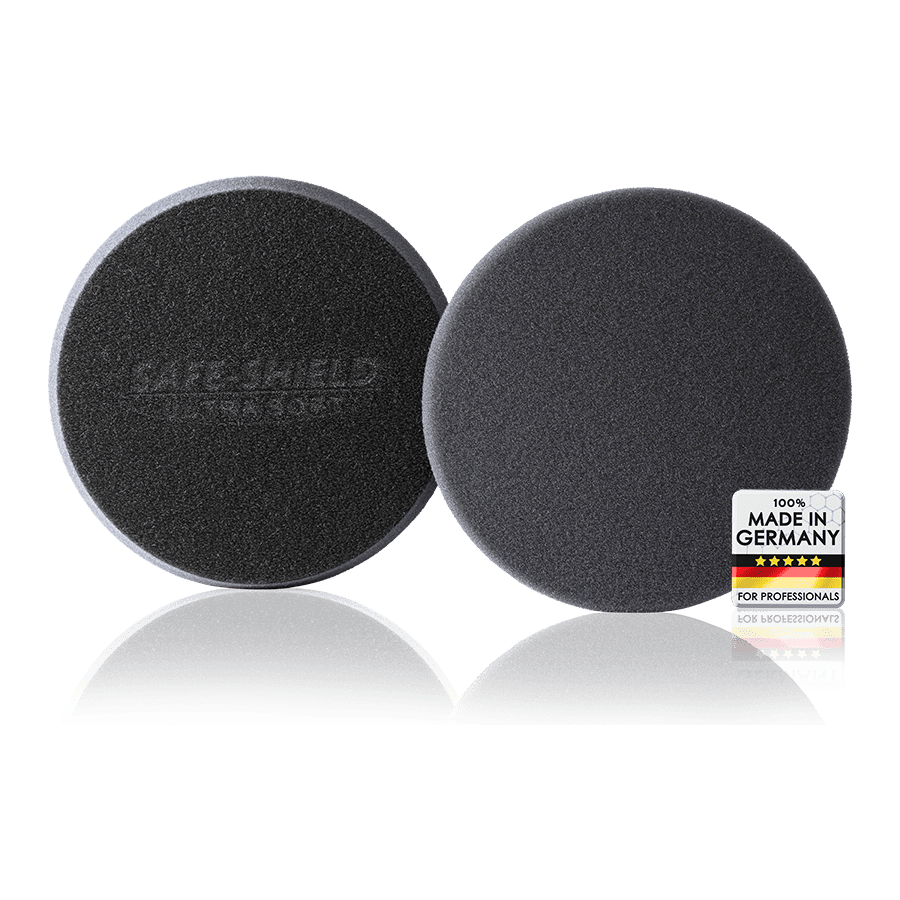 Ultra Soft Polierpad von Safe-Shield mit Polierfläche und Klettseite