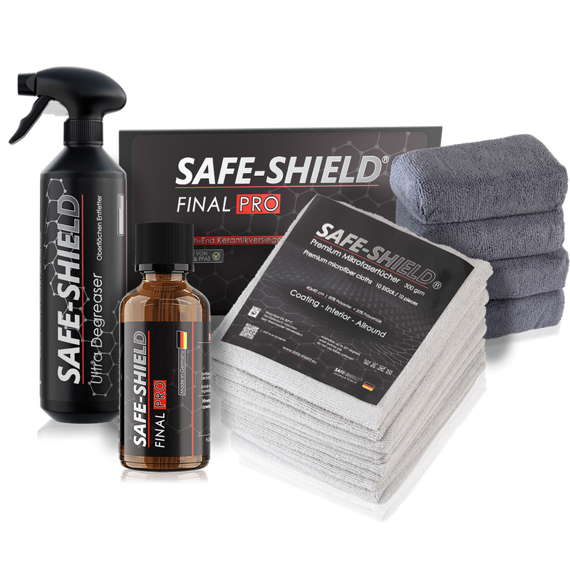 Safe-Shield Final PRO Keramikversiegelungs-Set mit Zubehör
