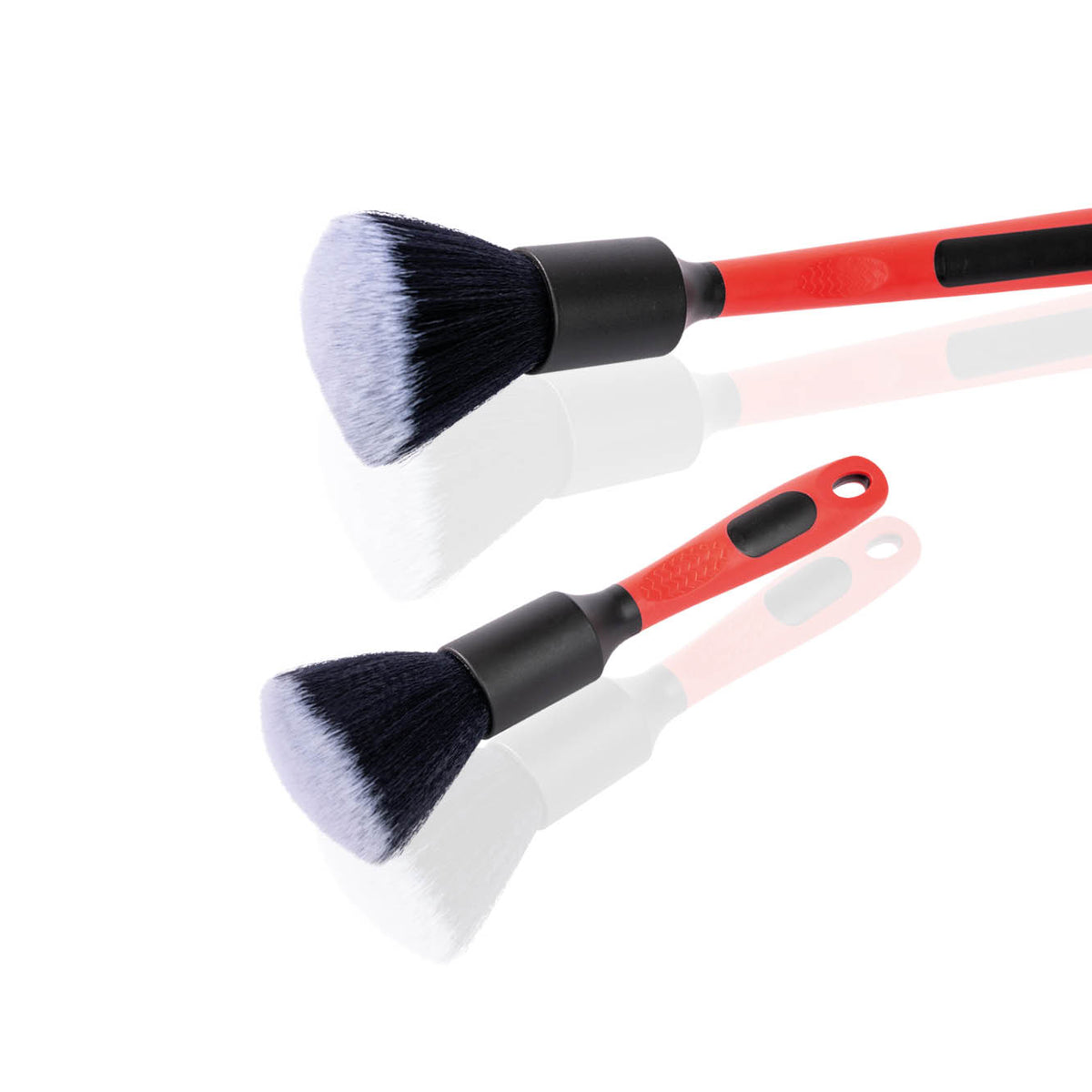 Safe-Shield black Soft detailing brushes in two lengths
