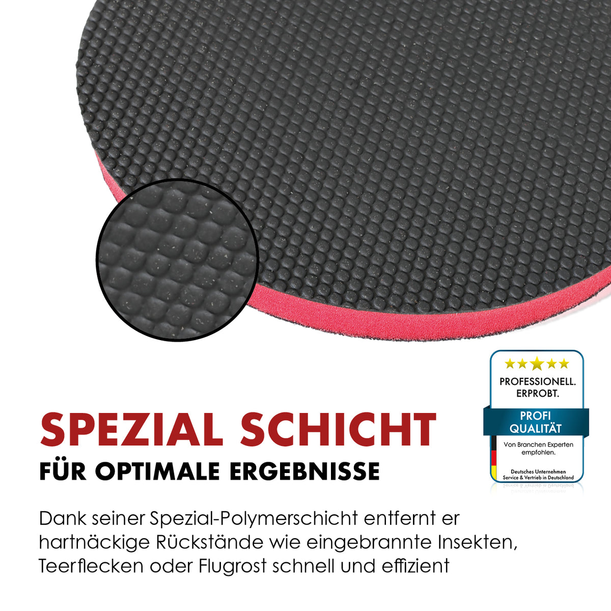 Knet- Polierpad Clay Disk 80mm | 125mm