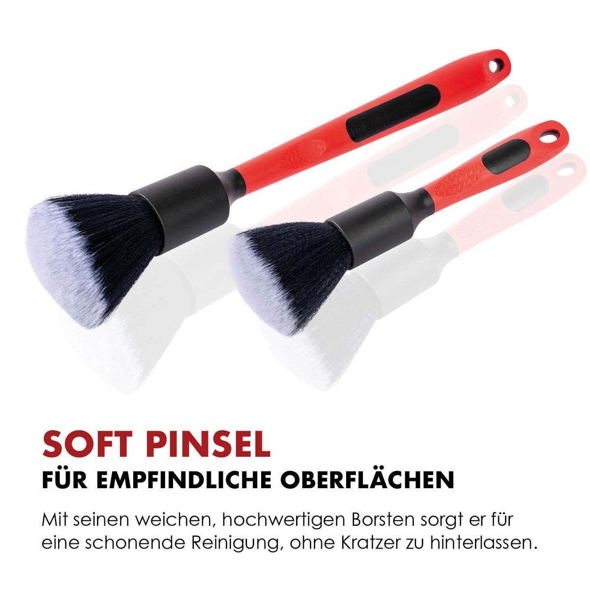 Eigenschaften des weichen Soft-Detailingpinsels